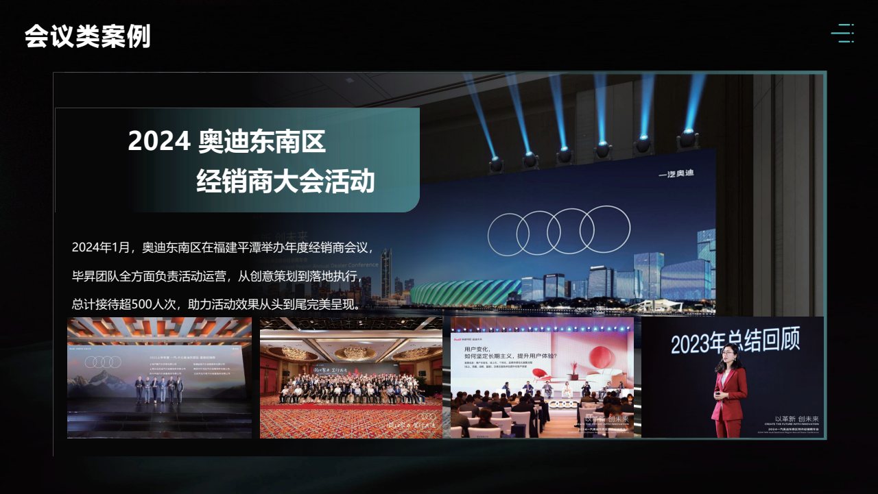 奥迪东南区经销商大会 案例图